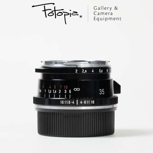 || Voigtlander Ultron Vintage Line VM 35mm F2 ASPHERICAL II - Black ||