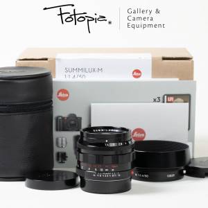 || Leica Summilux-M 50mm F1.4 - Glossy Black Paint / Reissue / 11713 ||