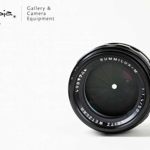 || Leica Summilux-M 50mm F1.4 - Glossy Black Paint / Reissue / 11713 ||