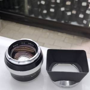 CONTATEX CARL ZEISS PLANAR 55MM F1.4 BLACK