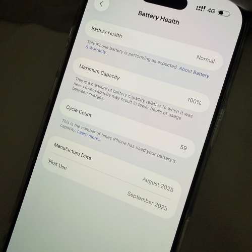 iPhone Air 256GB - 港行+Apple Care
