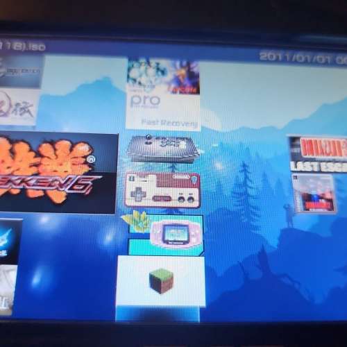 最後減價 跳樓價 Sony PSP 2000 藍色主機 全套 [128g] 開心版 [物超所值！]