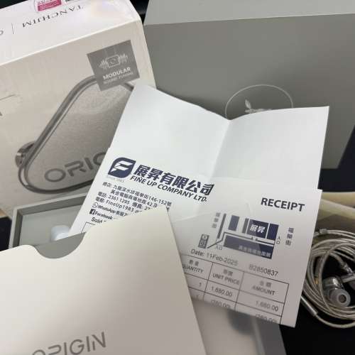 [FS] TANCHJIM Origin 1DD iem (九成新）