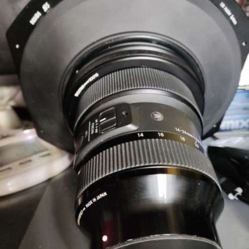 全套有盒 nisi s5 CPL holder for sigma 14 24