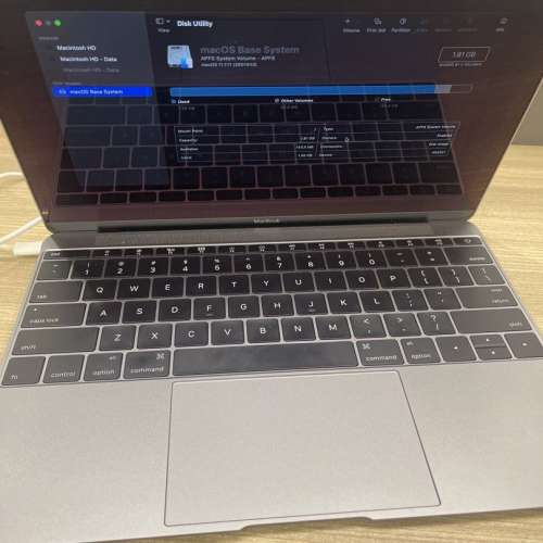 Apple MacBook 12&rdquo; 2015 太空灰8+256GB with Retina display 95新 有盒齊全套配件