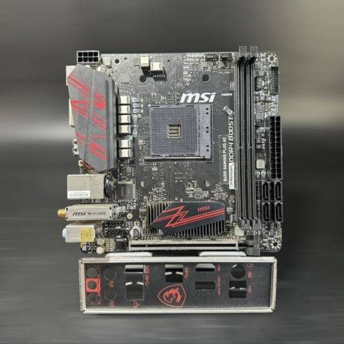 MSI B450I Gaming Plus AC 已換裝AX200