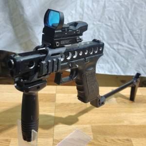 魔改CQB房利器: KSC Glock 34+長短匣