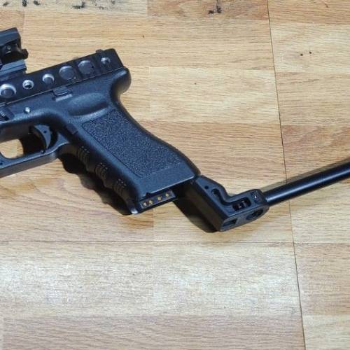 魔改CQB房利器: KSC G34+长短匣+P