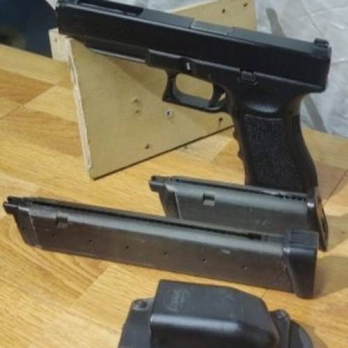 KSC Glock 34 金身 Gbb
+長匣+Pch