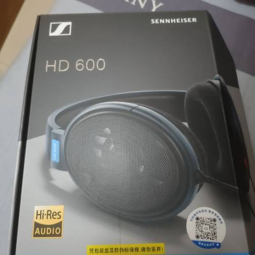 SENNHEISER HD600 森海塞爾新標
識