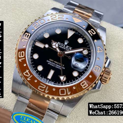 rolex勞力士 GMT  master II 沙士圈 m126711chnr-0002 40mm