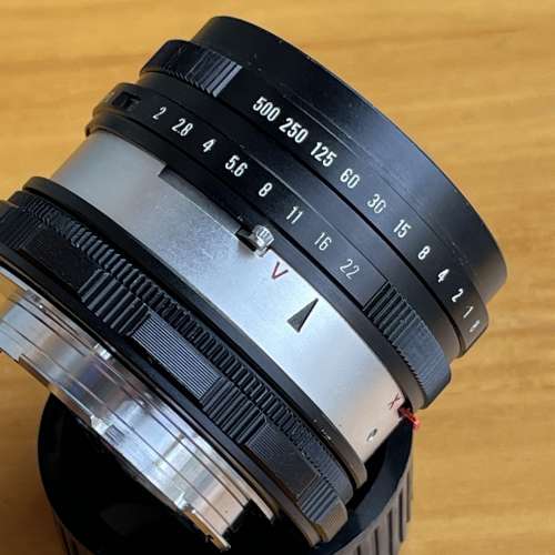 Konica 48mm f/2 旁軸拆機改口鏡頭