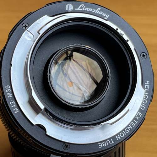 Konica 48mm f/2 旁軸拆機改口鏡頭