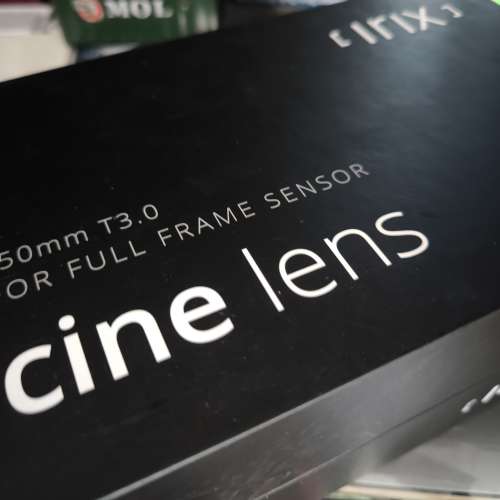 IRIX 150MM T3.1 FOR canon EF 電影鏡 cine lens 有盒