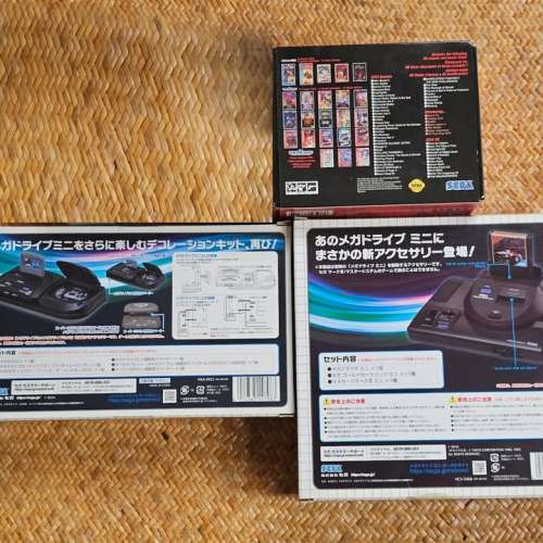 全新SEGA MD MiNi 2(日美版)+配件(吾散放)即日交收