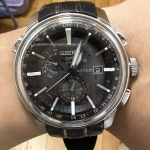 SEIKO  SAS031 7X52 GPS Astron Solar watch 精工錶 全球定位太陽能腕錶 $2999