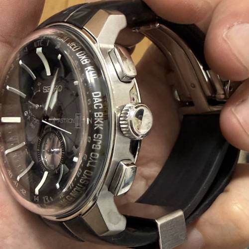 SEIKO  SAS031 7X52 GPS Astron Solar watch 精工錶 全球定位太陽能腕錶 $2999