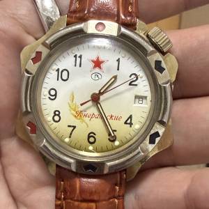 絕版蘇聯 自動 上鍊 軍錶 $250