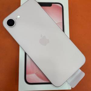 全新未用過 iPhone 17e 256GB 粉紅色 香港行貨 蘋果保養到2027年5月5日 電池100% 自...