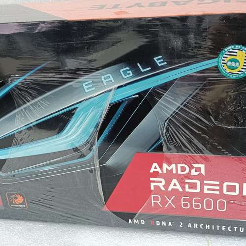 全新 Gigabyte RX 6600 EAGLE 8G