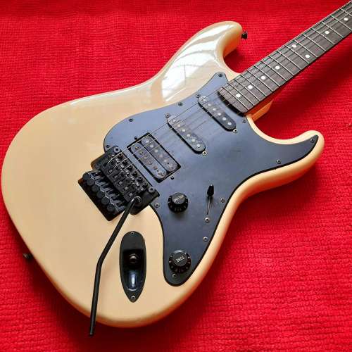FENDER Squier Floyd Rose Series Stratocaster Reverse Headstock 90's  MADE IN JAP
