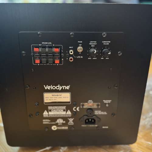 Velodyne 10吋超低音喇叭