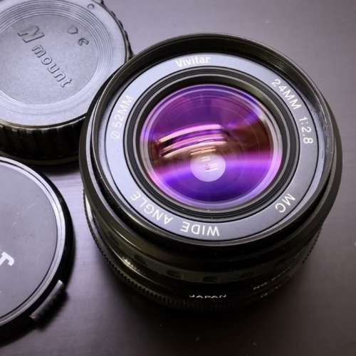 Nikon - Vivitar 24mm f/2.8 手動對焦鏡