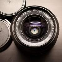 Nikon - Vivitar MC Close Focus 28mm f/2.8 手動對焦廣角鏡