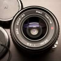 Nikon - Tokina RMC 28mm f/2.8 手動對焦廣角鏡