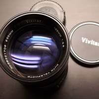 Nikon - Vivitar MC 135mm f/2.8 手動對焦人像鏡 連Hood
