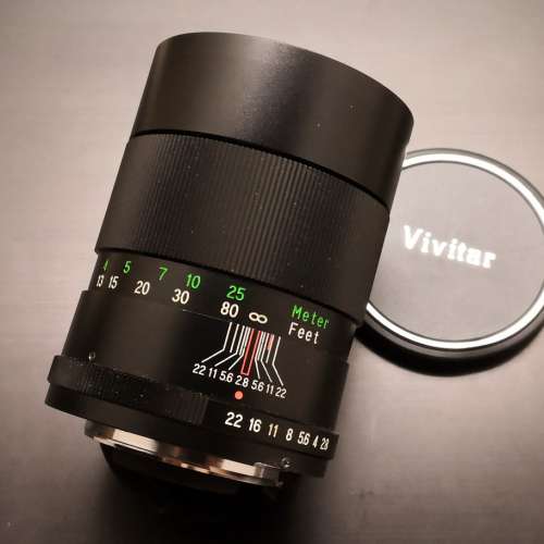 Nikon - Vivitar MC 135mm f/2.8 手動對焦人像鏡 連Hood