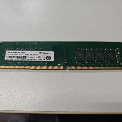 Transcend 創見 DDR4 2666 16GB