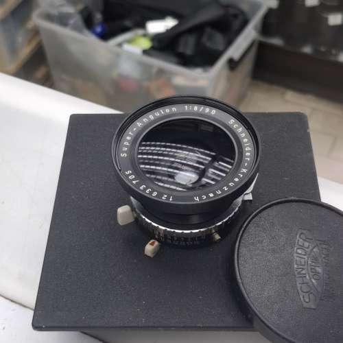 SCHNEIDER SUPER-ANGULON 75MM F8 + Copal o   SUPER-ANGULON 90MM F8 + Copal 0