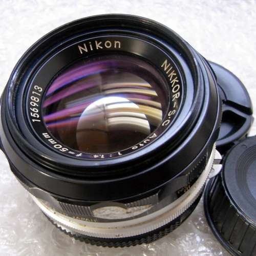Nikon Nikkor-SC Auto 50mm f/1.4 Pre-Ai / Non-Ai for Nikomat Nikkomat