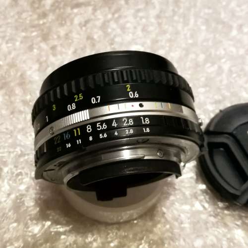 (銀) Nikon Series E 50mm f/1.8 餅鏡