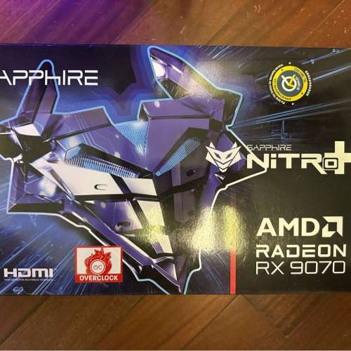 Sapphire RX 9070xt Nitro+ 16G display card 顯示卡 行貨