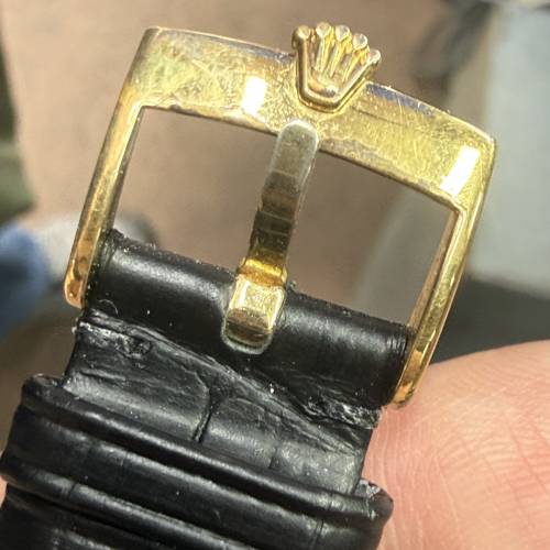 Rolex 1500 18k金 原裝包金扣 $39999