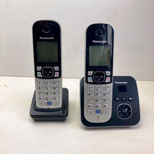 90%新行貨Panasonic KX-TG6822室內雙無線電話 全套有盒