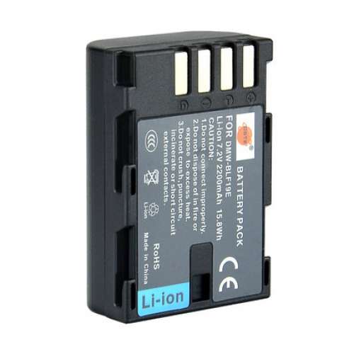 DSTE PANASONIC DMW-BLF19 / DMW-BLF19E / DMW-BLF19F / SIGMA BP-61 Battery