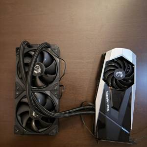 極新淨 MSI SEAHAWK RTX 3080 10GB GDDR6X 水冷顯示卡