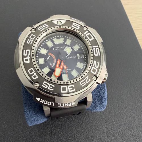 Citizen星晨 Promaster Eco-Drive 1000m BN-7020-09E光動能 超級鈦 Made in Japan ...