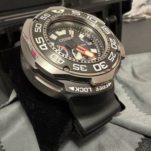 Citizen星晨 Promaster Eco-Drive 1000m BN-7020-09E光動能 超級鈦 Made in Japan ...
