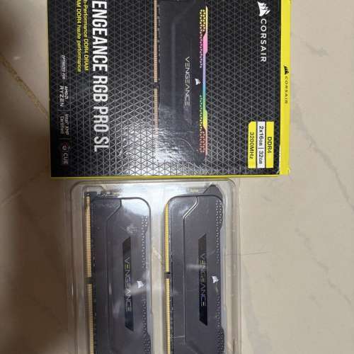 Corsair Vengeance RGB PRO SL DDR4 3200MHz 32GB ram 記憶體