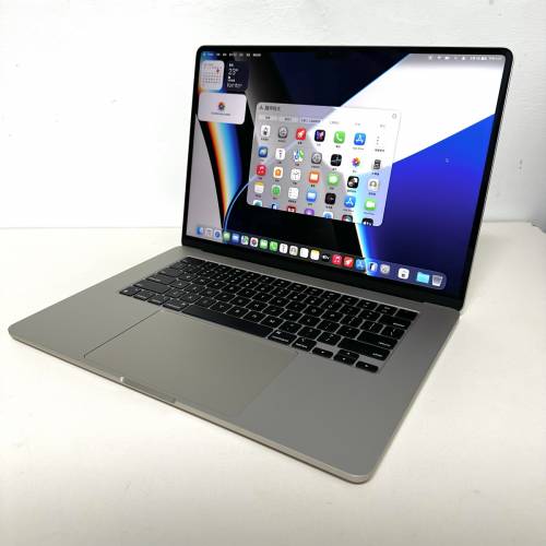 🔋macbook m2 air 16gram 256gssd 15inch 2023蘋果設計Ai open claw 文書型silver ...