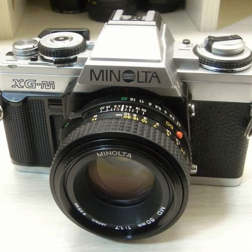 Minolta XG-M + MD 50mm f/1.7