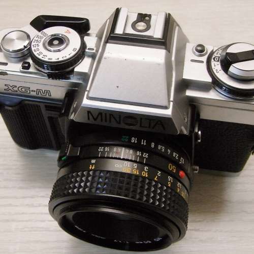 Minolta XG-M + MD 50mm f/1.7