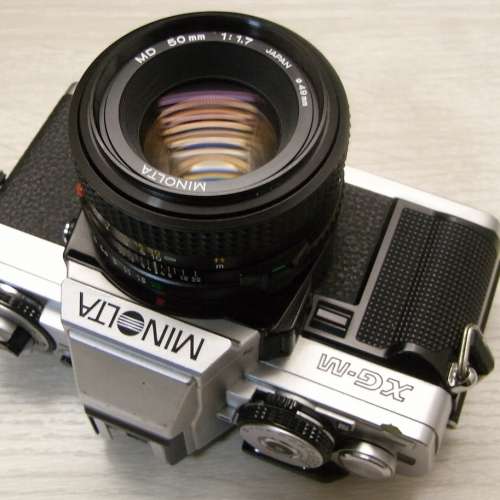 Minolta XG-M + MD 50mm f/1.7
