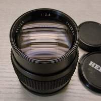 (M42) Helios 135mm f/2.8 手動對焦人像鏡 連Hood