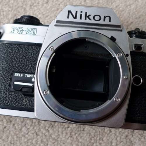 Nikon FG-20 銀色機身