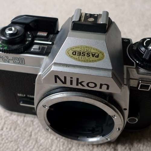 Nikon FG-20 銀色機身